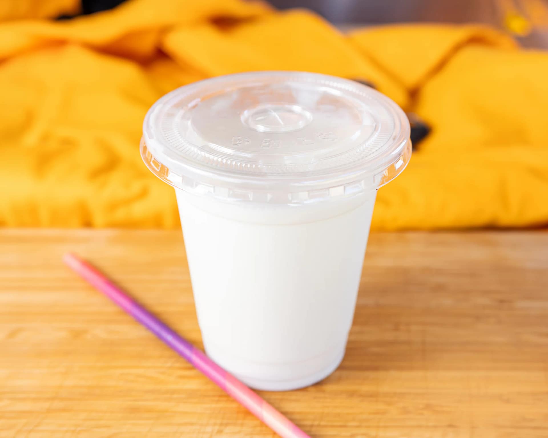 Homemade ayran, a traditional salted yoghurt drink, from Kuzine Turkish Street Food