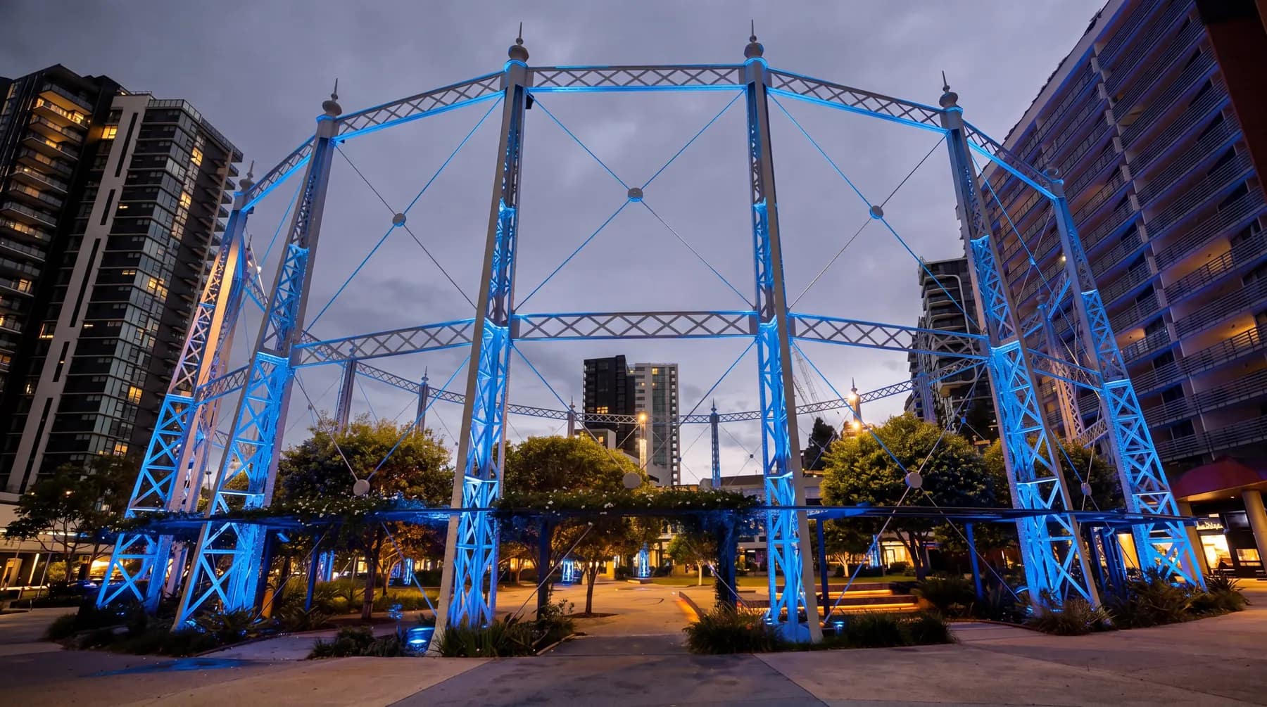 Newstead dining precinct, Brisbane