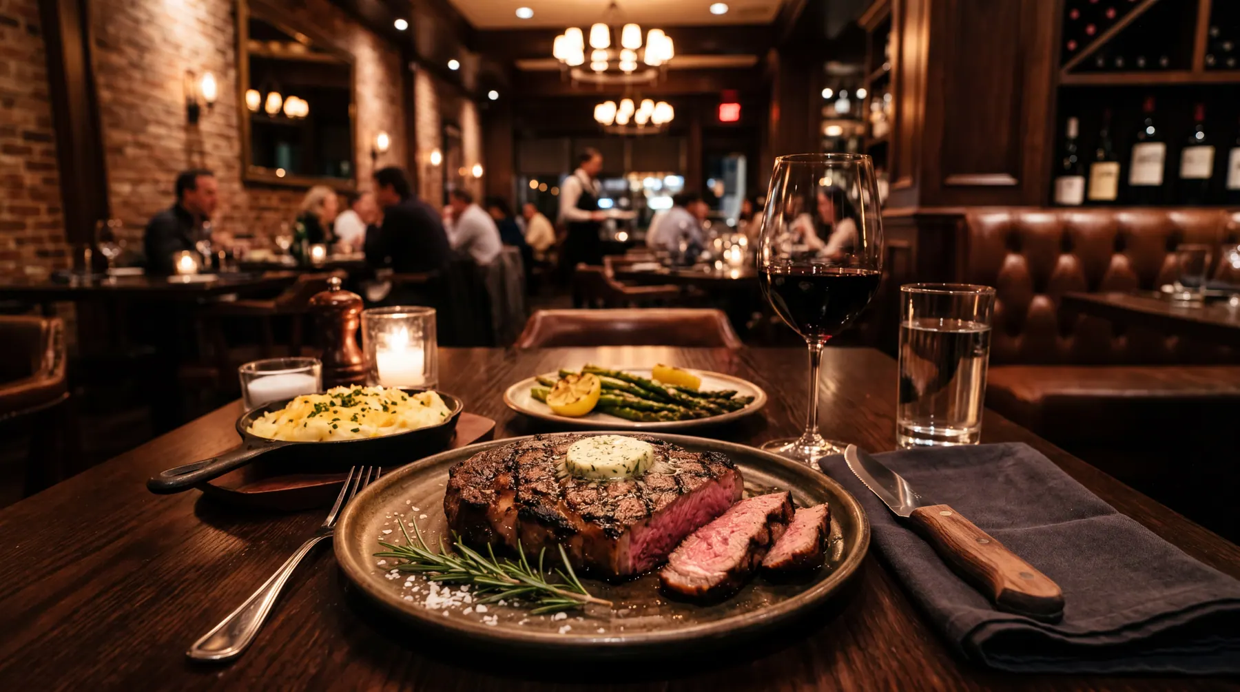 Steakhouse dining in Brisbane