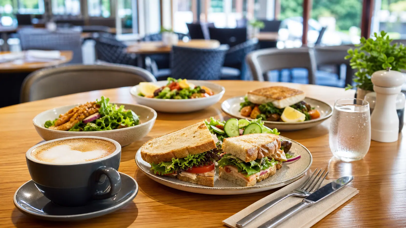Club Cafe dining in Brisbane - illustrative editorial image