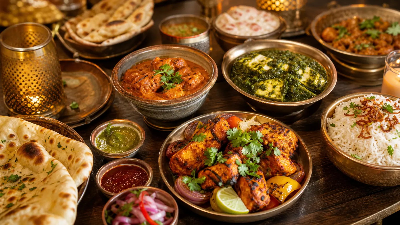 Indian dining in Brisbane - illustrative editorial image