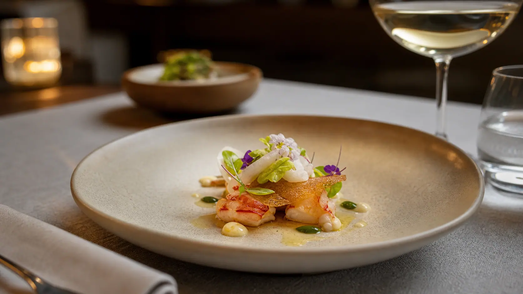 Tasting Menu dining in Brisbane - illustrative editorial image