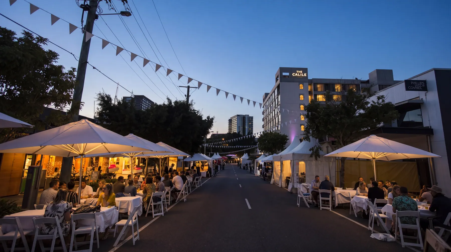 James Street dining precinct, Brisbane