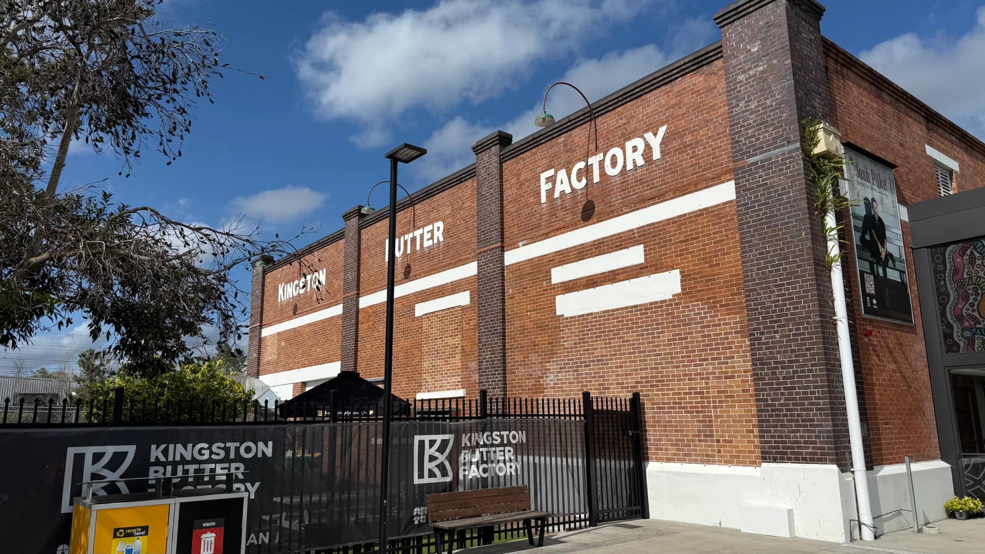 The Kingston Butter Factory building in the City of Logan