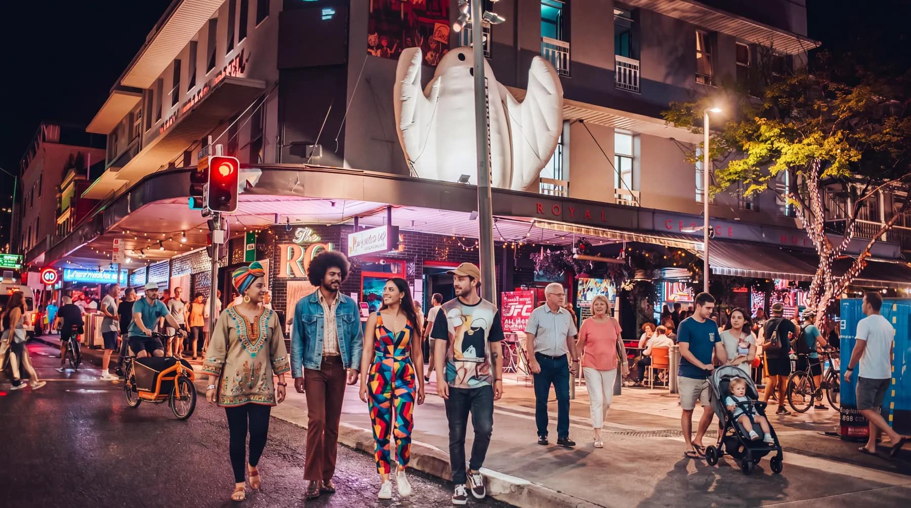 Fortitude Valley dining strip, Brisbane